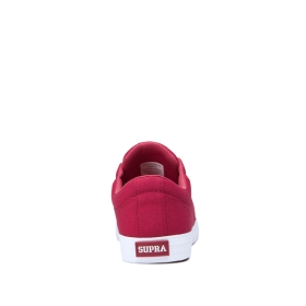 Mens Supra Low Top Shoes STACKS II VULC Rose/white | AU-37531